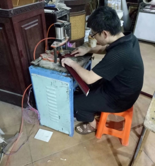 加工画框车间