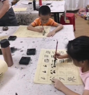 华南农业大学孔教授书法培训